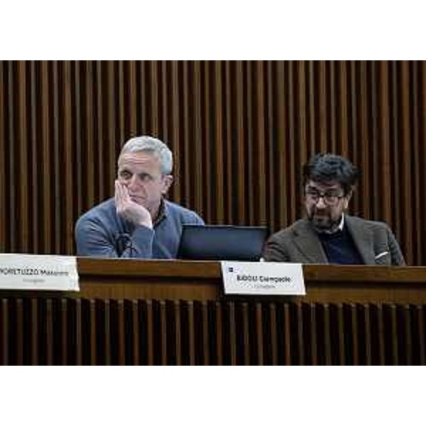 Gaimpaolo Bidoli (Patto per l'Autonomia) e Mauro Capozzella (M5S) - Gaimpaolo Bidoli (Patto per l'Autonomia) e Mauro Capozzella (M5S)