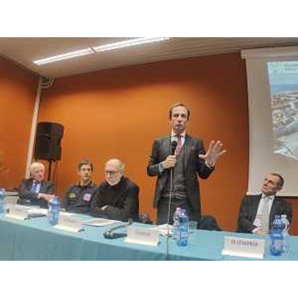 Il governatore Massimiliano Fedriga a Grado - Il governatore Massimiliano Fedriga a Grado