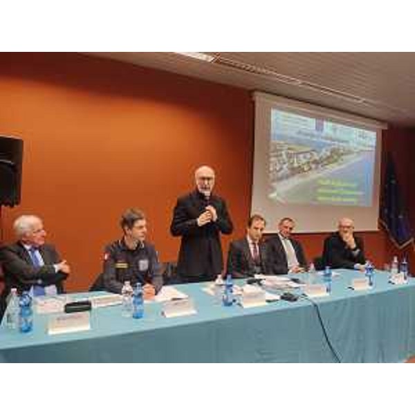 Il vicegovernatore Riccardo Riccardi a Grado - Il vicegovernatore Riccardo Riccardi a Grado