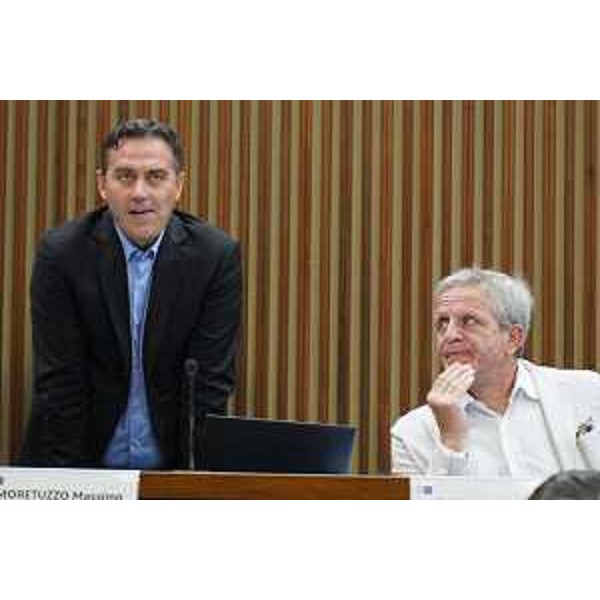 Massimo Moretuzzo (a sinistra) e Giampaolo Bidoli (Patto per l'Autonomia) - Massimo Moretuzzo (a sinistra) e Giampaolo Bidoli (Patto per l'Autonomia)