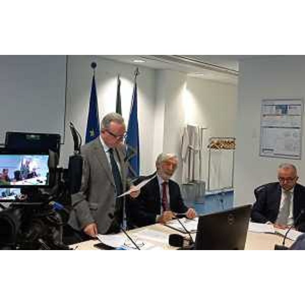 Dario Grohmann durante la proclamazione degli eletti, nella sede regionale di via Sabbadini a Udine - Dario Grohmann durante la proclamazione degli eletti, nella sede regionale di via Sabbadini a Udine