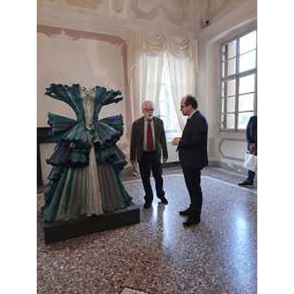 Il vicegovernatore della Regione con delega a Cultura e sport Mario Anzil allinaugurazione della mostra "Roberto Capucci: Prospettive a Villa Manin" - Il vicegovernatore della Regione con delega a Cultura e sport Mario Anzil allinaugurazione della mostra "Roberto Capucci: Prospettive a Villa Manin"