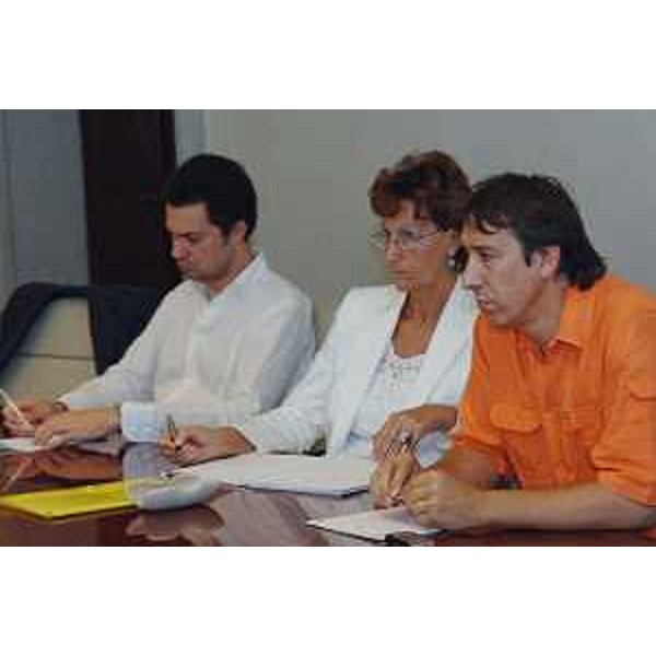 Rappresentatnti sindacali agli incontri della seconda Giornata della Sburocratizzazione. (Trieste 24/07/08)
