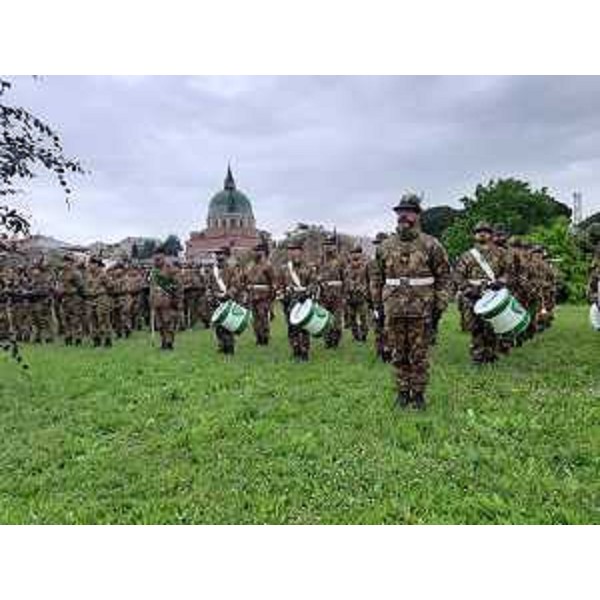 La Fanfara della Brigata Alpina Julia all'inaugurazione della Cittadella militare e dell'Associazione Nazionale Alpini allestita al parco Moretti - Udine 13 maggio 2023 - La Fanfara della Brigata Alpina Julia all'inaugurazione della Cittadella militare e dell'Associazione Nazionale Alpini allestita al parco Moretti - Udine 13 maggio 2023