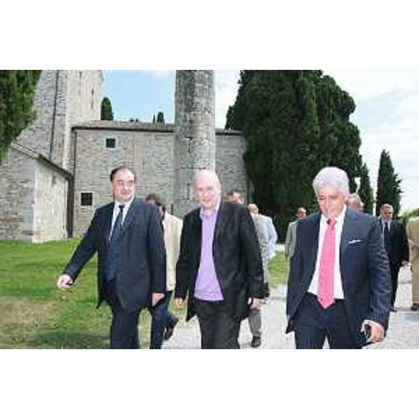 Aquileia (UD) 27/07/2008 Ministro Bondi visita Aquileia in Basilica - Foto di Roberto Coco - FotoGraficaMente *** Local Caption *** in Basilica