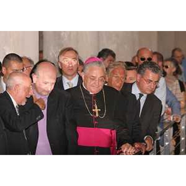Aquileia (UD) 27/07/2008 Ministro Bondi visita Aquileia in Basilica - Foto di Roberto Coco - FotoGraficaMente *** Local Caption *** in Basilica