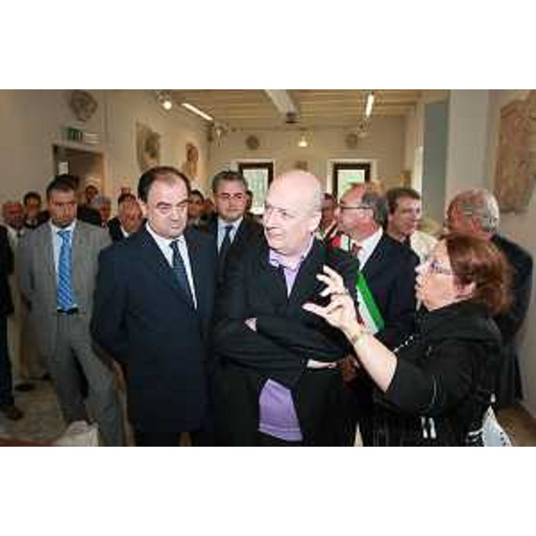 Aquileia (UD) 27/07/2008 Ministro Bondi visita Aquileia al Museo Archeologico Nazionale - Foto di Roberto Coco - FotoGraficaMente *** Local Caption *** al Museo Archeologico Nazionale