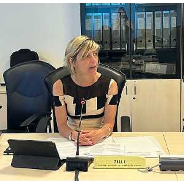 L'assessore Barbara Zilli al Cal - L'assessore Barbara Zilli al Cal