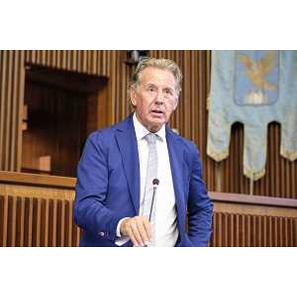 L'assessore Fvg alla Difesa dell'ambiente, Fabio Scoccimarro - Silvano Trieste 2023-06-21 Consiglio Regionale ph Massimo Silvano