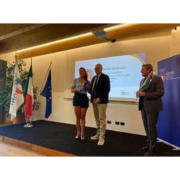 Il presidente Bordin alla consegna delle benemerenze - Il presidente Bordin alla consegna delle benemerenze