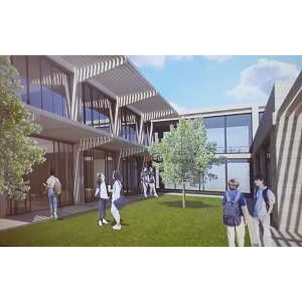 A Gorizia è stato presentato anche un rendering del progetto, vinto dallo studio Recs Architects di Parma - A Gorizia è stato presentato anche un rendering del progetto, vinto dallo studio Recs Architects di Parma