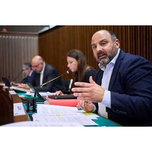 Diego Moretti, capogruppo del Pd - Diego Moretti, capogruppo del Pd