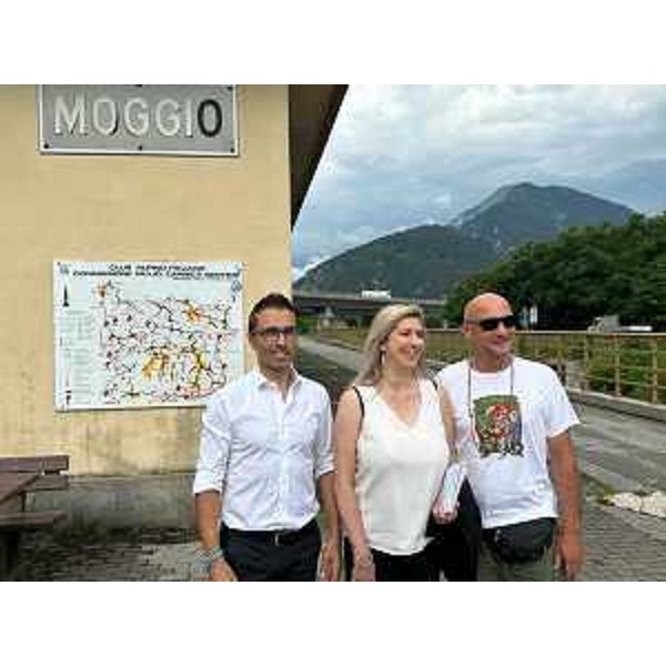 Stefano Mazzolini e Cristina Amirante a Moggio Udinese - Stefano Mazzolini e Cristina Amirante a Moggio Udinese