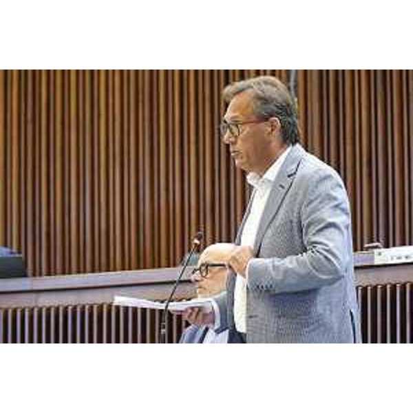 Mauro Di Bert, capogruppo di Fedriga presidente - ACON 2023-07-04 Consiglio Regionale ACON