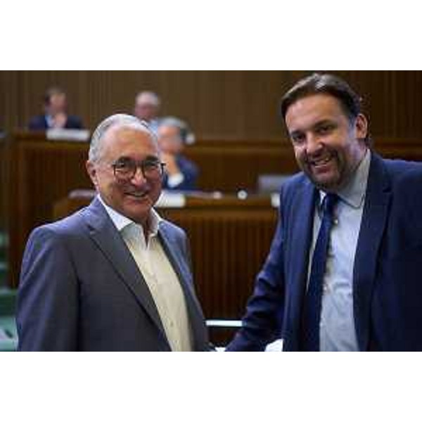 Moreno Lirutti ed Edy Morandini (Fedriga presidente) - Consiglio Regionale FVG
