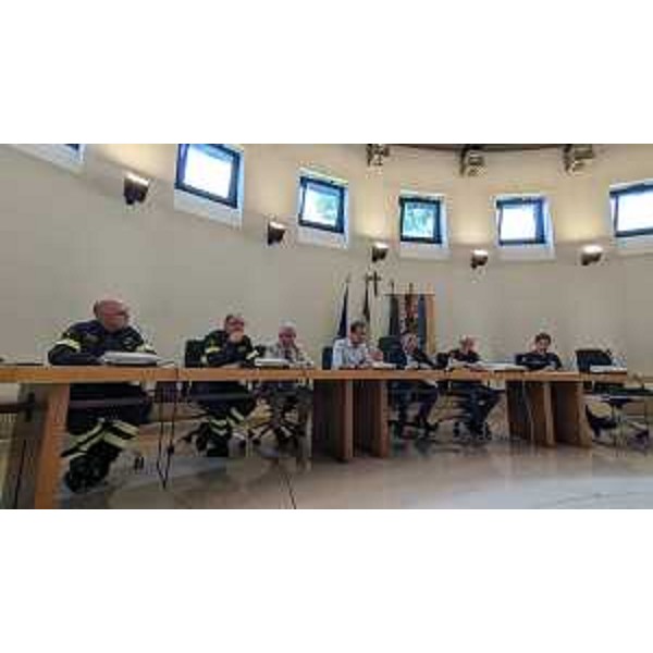 Il governatore Massimiliano Fedriga e l'assessore Riccardo Riccardi a Brugnera - Il governatore Massimiliano Fedriga e l'assessore Riccardo Riccardi a Brugnera