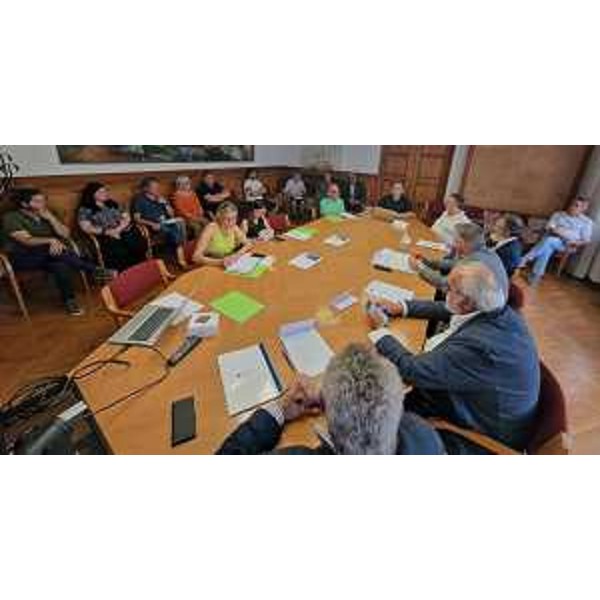 Un altro momento della conferenza stampa - Un altro momento della conferenza stampa