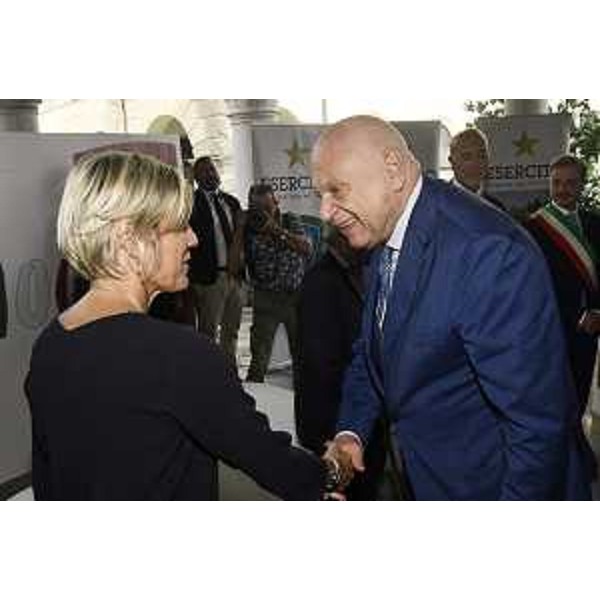 Zilli accoglie il ministro della Giustizia Carlo Nordio - Zilli accoglie il ministro della Giustizia Carlo Nordio