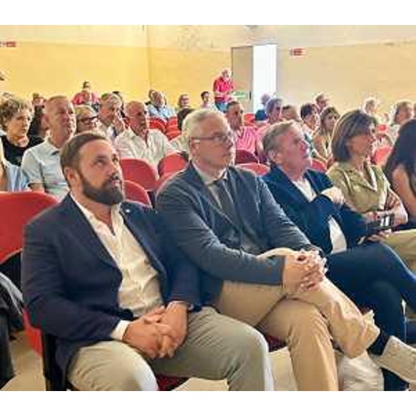 Il presidente Bordin accanto al sindaco di Aquileia, Emanuele Zorino (a sinistra nella foto), e al presidente del Coni regionale, Giorgio Brandolin - Il presidente Bordin accanto al sindaco di Aquileia, Emanuele Zorino (a sinistra nella foto), e al presidente del Coni regionale, Giorgio Brandolin