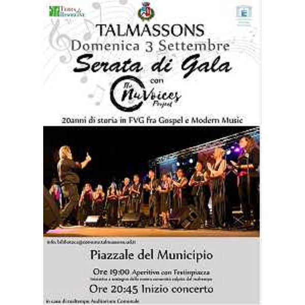 La locandina della serata di gala - La locandina della serata di gala 