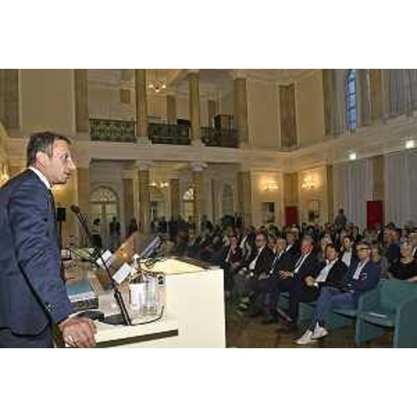 Il governatore Fedriga all'evento in ricordo del professor Claudio Sambri - Il governatore Fedriga all'evento in ricordo del professor Claudio Sambri