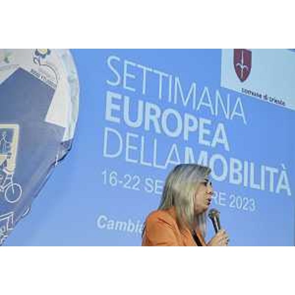 L'assessore regionale alle Infrastrutture e Territorio Cristina Amirante alla sala Luttazzi del Magazzino 26 a Trieste - L'assessore regionale alle Infrastrutture e Territorio Cristina Amirante alla sala Luttazzi del Magazzino 26 a Trieste