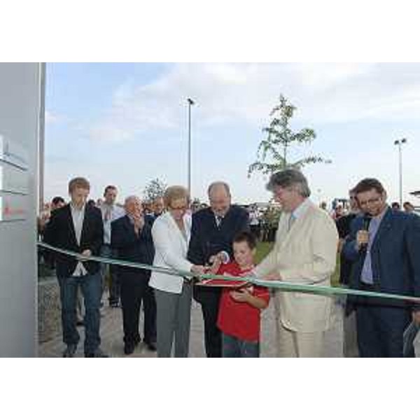 Renzo Tondo (Presidente Friuli Venezia Giulia) all'inaugurazione della nuova sede della Meccanotecnica Group Srl. (San Daniele del Friuli 30/08/08) 