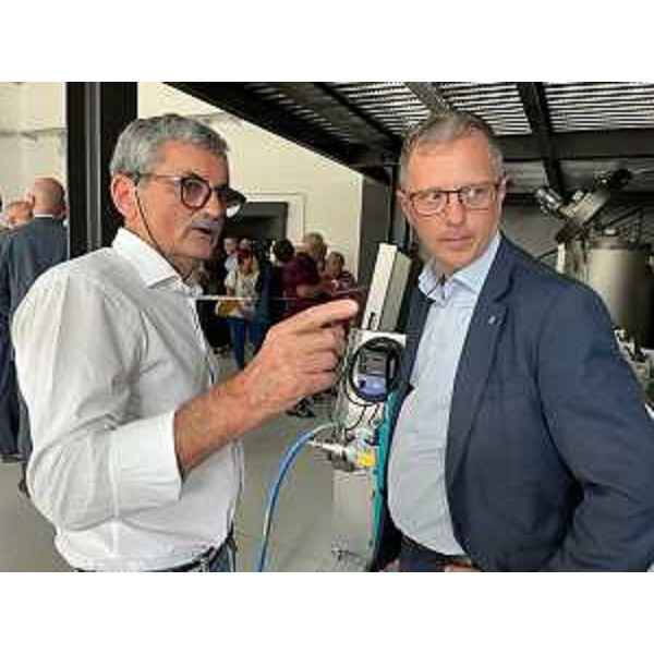 L'assessore regionale alle Risorse agroalimentari Stefano Zannier, con il presidente del Consorzio Bruno Della Vedova - L'assessore regionale alle Risorse agroalimentari Stefano Zannier, con il presidente del Consorzio Bruno Della Vedova