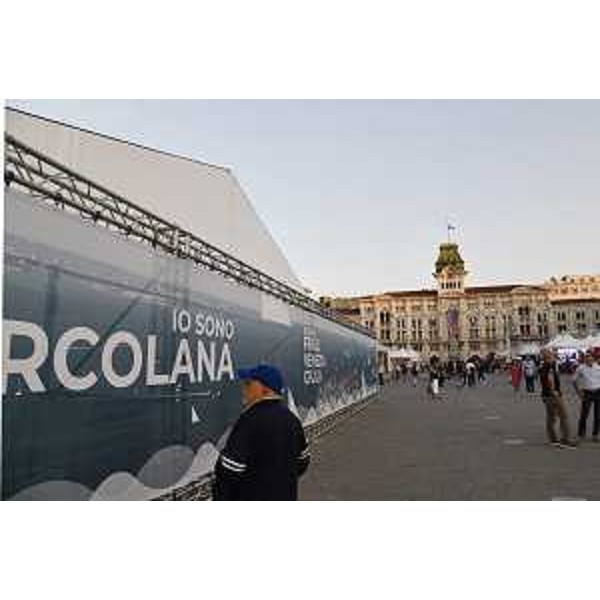 L'area Hospitality della Regione Fvg in piazza Unità a Trieste - L'area Hospitality della Regione Fvg in piazza Unità a Trieste