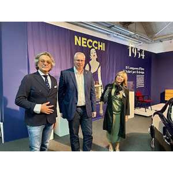Il presidente del Cr Fvg, Mauro Bordin, accanto al presidente di Udine Gorizia Fiere, Antonio Di Piazza, e alla consigliera Francesca Cressatti - Il presidente del Cr Fvg, Mauro Bordin, accanto al presidente di Udine Gorizia Fiere, Antonio Di Piazza, e alla consigliera Francesca Cressatti