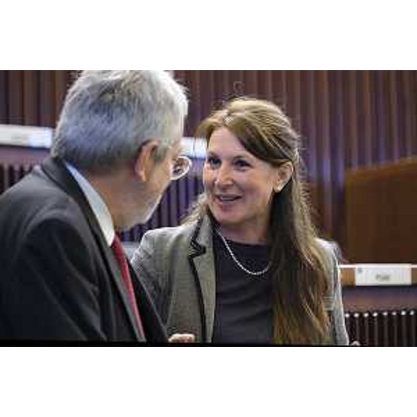 Rosaria Capozzi (M5S) e Furio Honsell (Open Sinistra Fvg) - I Commissione Permanente