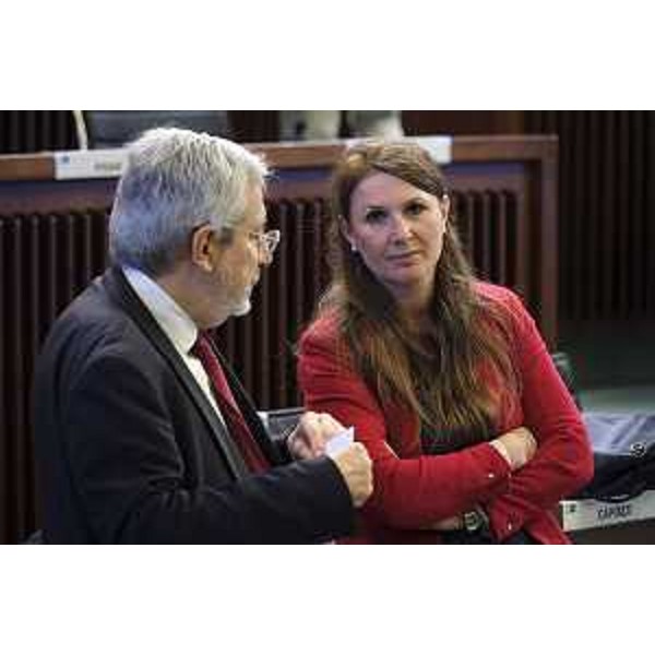 Rosaria Capozzi (M5S) e Furio Honsell (Open Sinistra Fvg) - Commissione