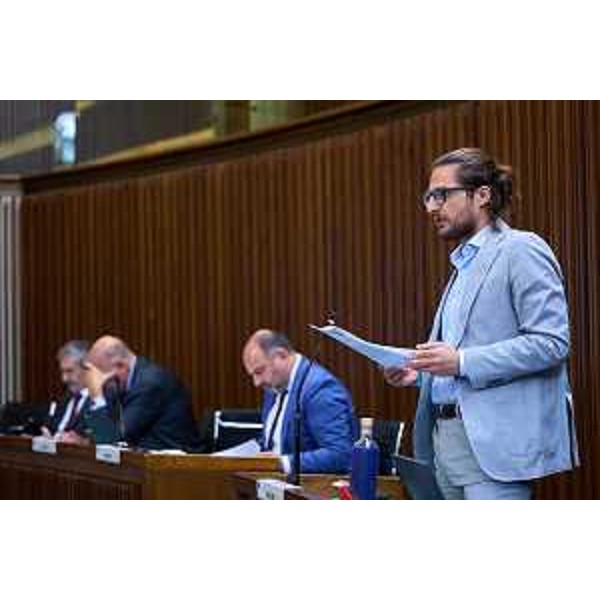 Enrico Bullian (Patto per l'Autonomia-Civica Fvg) e Diego Moretti (Pd) - Enrico Bullian (Patto per l'Autonomia-Civica Fvg) e Diego Moretti (Pd)