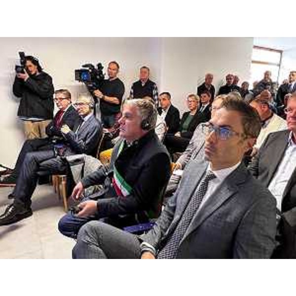 Le autorità intervenute all'inauguazione - Le autorità intervenute all'inauguazione