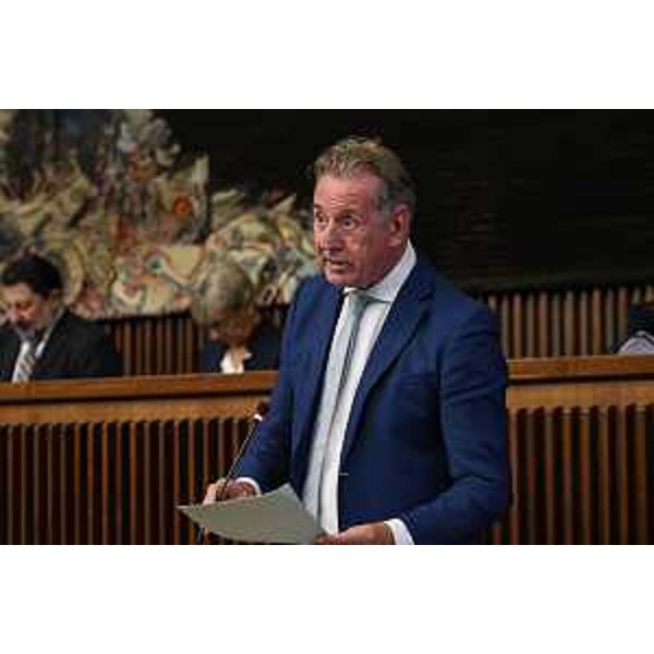 L'assessore Fvg alla Difesa dell'ambiente, Fabio Scoccimarro - L'assessore Fvg alla Difesa dell'ambiente, Fabio Scoccimarro