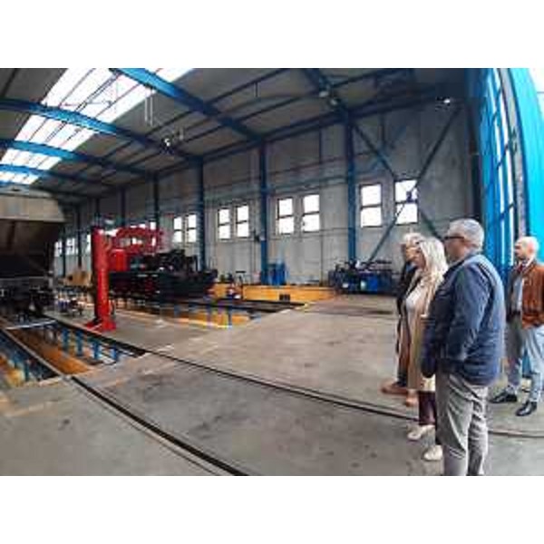 L'assessore regionale alle Infrastrutture e territorio Cristina Amirante, in visita alla sede di InRail in via Giulia a Udine - L'assessore regionale alle Infrastrutture e territorio Cristina Amirante, in visita alla sede di InRail in via Giulia a Udine