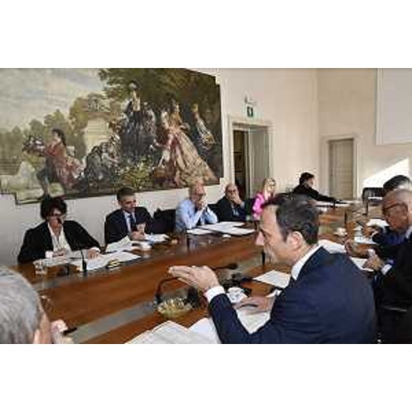 La Giunta regionale al lavoro a Trieste. - La Giunta regionale al lavoro a Trieste.