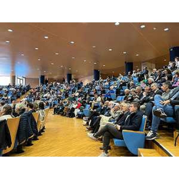 Il pubblico presente in auditorium. - Il pubblico presente in auditorium.