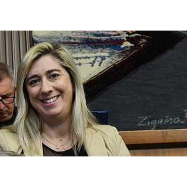 L'assessore regionale alle Infrastrutture Cristina Amirante durante gli odierni lavori d'Aula - L'assessore regionale alle Infrastrutture Cristina Amirante durante gli odierni lavori d'Aula