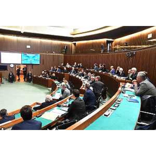 L'Aula durante i lavori - L'Aula durante i lavori