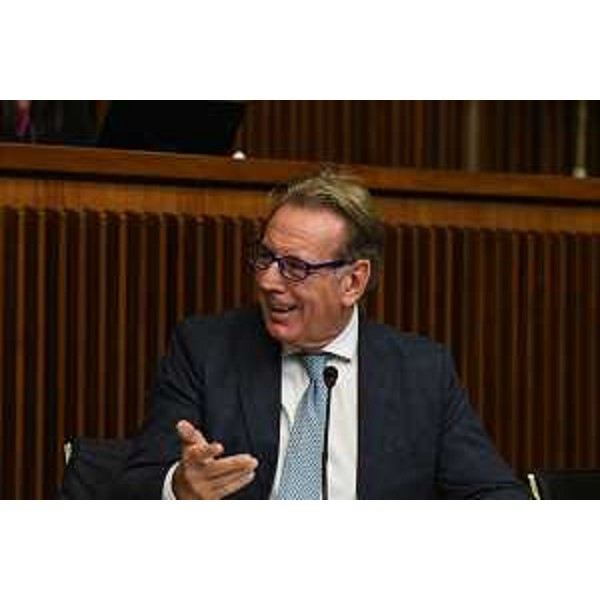 L'assessore Fabio Scoccimarro - L'assessore Fabio Scoccimarro