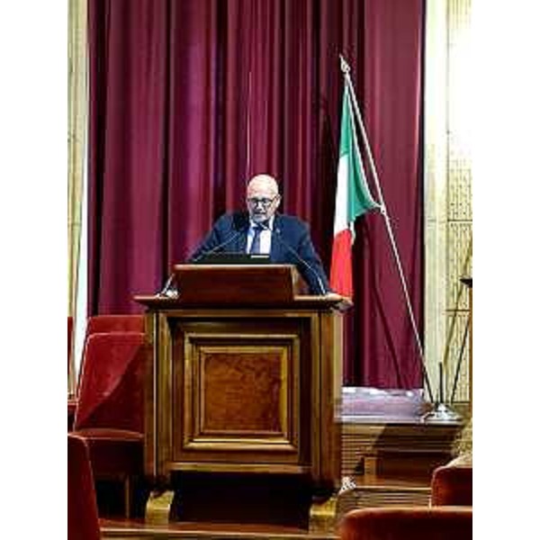 L'intervento dell'assessore regionale al Patrimonio e ai Sistemi informativi, Sebastiano Callari. - L'intervento dell'assessore regionale al Patrimonio e ai Sistemi informativi, Sebastiano Callari.