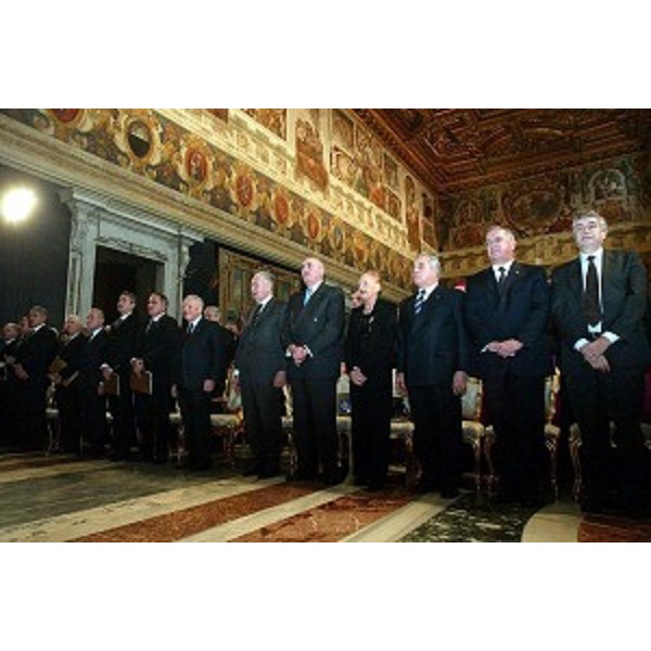 Cerimonia di consegna dei premi "Giovanni da Udine" (Roma, 22/11/04)