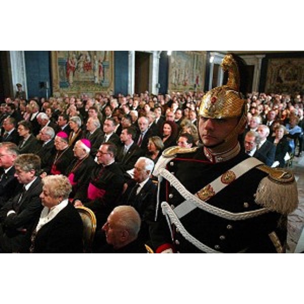 Cerimonia di consegna dei premi "Giovanni da Udine" (Roma, 22/11/04)