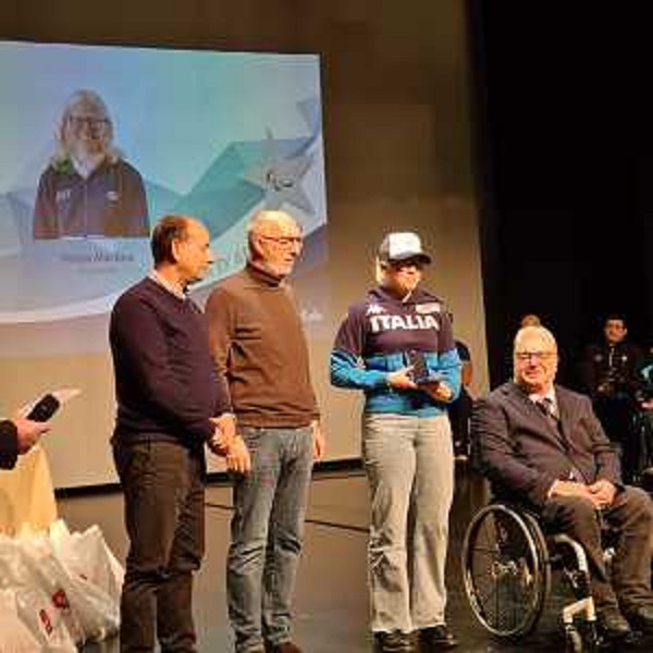 Un momento della cerimonia al Kulturni Center Lojze Bratu di Gorizia - Un momento della cerimonia al Kulturni Center Lojze Bratu di Gorizia