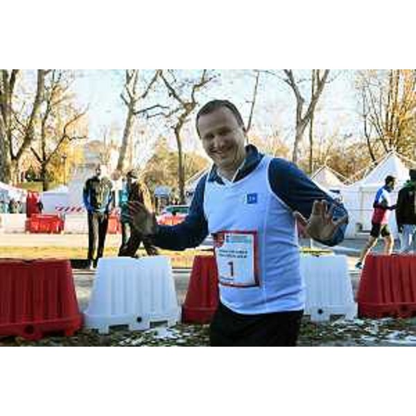 Massimiliano Pozzo (Pd) in piena corsa - Massimiliano Pozzo (Pd) in piena corsa