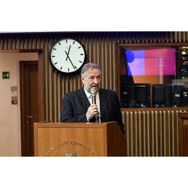 Amedeo Pascolo, sindaco di Venzone - Amedeo Pascolo, sindaco di Venzone