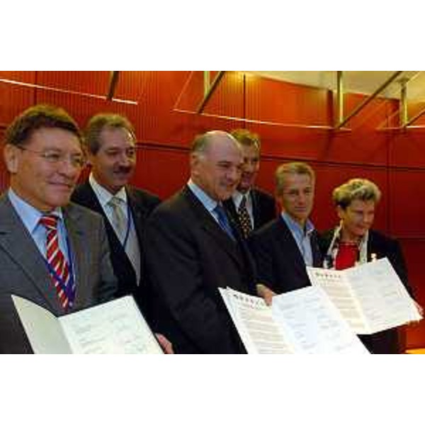 Riccardo Illy (Presidente della Regione Friuli Venezia Giulia). (Bruxelles, 18/11/04)