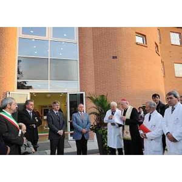 Renzo Tondo (Presidente Friuli Venezia Giulia) nel corso dell'inaugurazione del nuovo padiglione dell'Istituto di Medicina Fisica e Riabilitazione Gervasutta di Udine. (Udine 26/09/08)