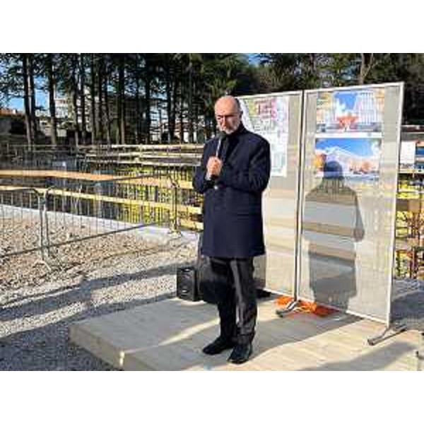 L'intervento dell'assessore alla Salute del Friuli Venezia Giulia Riccardo Riccardi. - L'intervento dell'assessore alla Salute del Friuli Venezia Giulia Riccardo Riccardi.